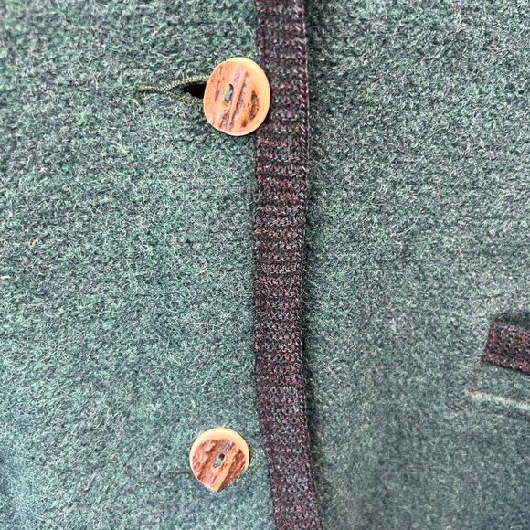 GEIGER Austria 100% Wool Sweater Cardigan Size 42 - Picture 5 of 8